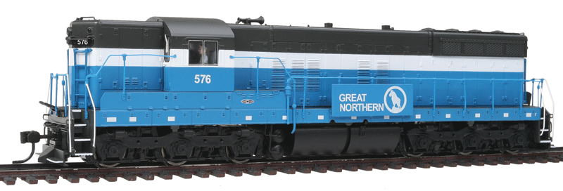 EMD SD9 w/Sound & DCC - Paragon2(TM) -- Great Northern #576 (Big Sky Blue)