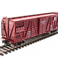 PRR K7 Stock Car 4-Pack No Sound - Paragon2(TM) -- Chicago, Burlington & Quincy (red, white)