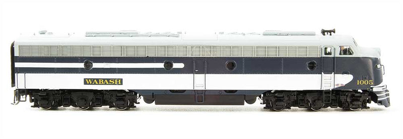 EMD E8A w/Sound & DCC - Paragon2(TM) -- Wabash #1007 (Bluebird, blue, white, gray)
