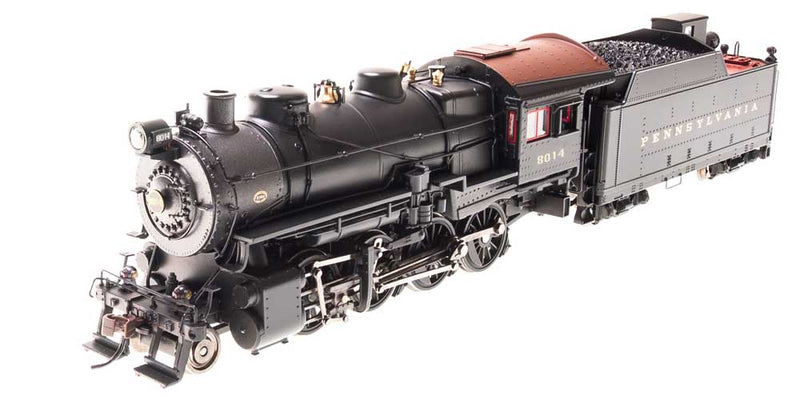 PRR H10s 2-8-0 w/90F82 Lines East Tender w/Sound, DCC & Smoke - Paragon2 -- Painted, Unlettered (black, graphite, Tuscan)
