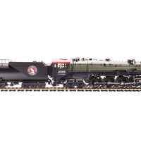 Class S-2 4-8-4 Vestibule Cab w/Sound, DCC & Smoke - Brass Hybrid Paragon3(T -- Great Northern #2586 (Glacier Green, black, red)