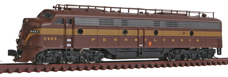 EMD E8A w/Sound & DCC - Paragon2(TM) -- Pennsylvania Railroad #5809 (Tuscan, 5-Stripes)