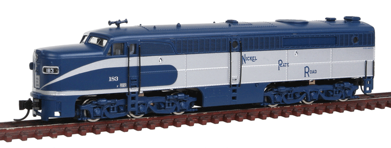 Alco PA1 w/Sound & DCC - Paragon2 -- Nickel Plate Road #183 (As-Delivered, white, blue)