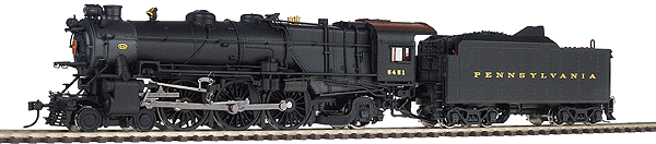 Paragon(TM) Series Platinum Steam K-4 4-6-2 w/Quantum(TM) Sound -- Pennsylvania #5451; Slatted Pilot, Generator on Smokebox Front