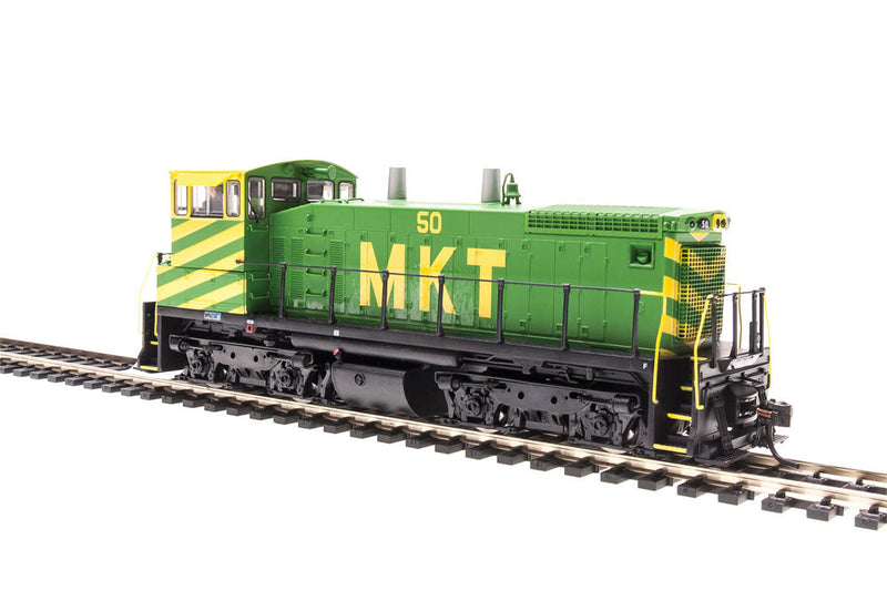 EMD SW1500 w/Sound & DCC - Paragon2(TM) -- Missouri-Kansas-Texas #50 (green, yellow)