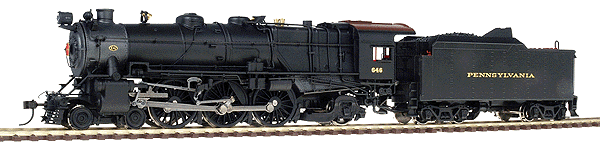 Paragon(TM) Series Platinum Steam K4s 4-6-2 Powered - No Sound -- Pennsylvania #646; Slatted Pilot, Headlight on Smokebox Front, Short Letteri