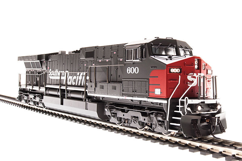 GE AC6000 w/Sound & DCC - Paragon3 -- Southern Pacific #601 (Fantasy Scheme, gray, red, Speed Lettering)