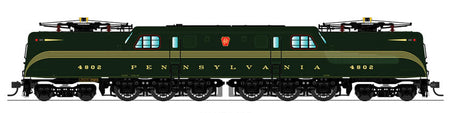 GG1 Electric w/Sound & DCC - Paragon3 -- Pennsylvania Railroad #4802 (Brunswick Green, 5-Stripe, Roman Lettering)
