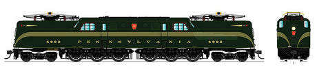 GG1 Electric w/Sound & DCC - Paragon3 -- Pennsylvania Railroad #4825 (Brunswick Green, 5-Stripe, Roman Lettering)