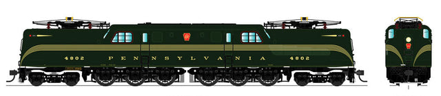 GG1 Electric w/Sound & DCC - Paragon3 -- Pennsylvania Railroad #4825 (Brunswick Green, 5-Stripe, Roman Lettering)
