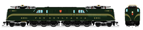 GG1 Electric w/Sound & DCC - Paragon3 -- Pennsylvania Railroad #4801 (Brunswick Green, 5-Stripe, Buff Roman Lettering