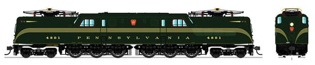GG1 Electric w/Sound & DCC - Paragon3 -- Pennsylvania Railroad #4816 (Brunswick Green5-Stripe, Buff Roman Lettering)