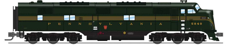 EMD E7A - Sound and DCC - Paragon3 -- Pennsylvania Railroad 5842A (5-Stripe, Brunswick Green)