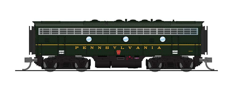 EMD F7B Phase I with Sound and DCC - Paragon3 -- Pennsylvania Railroad 9658B (Brunswick Green, Single Stripe)