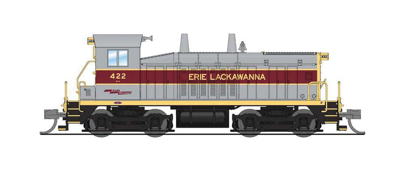 EMD NW2 - Sound and DCC - Paragon4(TM) -- Erie Lackawanna 422 (gray, maroon, yellow)