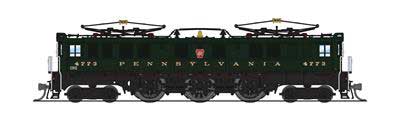 PRR P5a Boxcab Freight Electric - Sound and DCC - Paragon4(TM) -- Pennsylvania Railroad #4773 (Brunswick Green, Tuscan; Buff, Roman Round Lett