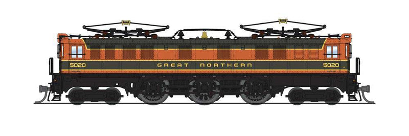 PRR P5a Boxcab Electric - Sound and DCC - Paragon4(TM) -- Great Northern 5020 (Fantasy Scheme, Pullman Green, Omaha Orange)