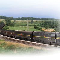 Baldwin RF16 Sharknose Powered A-Unpowered B Set w/Sound & DCC - Paragon3(TM) -- Pennsylvania Railroad #2005A, 2006B (Single Stripe, Brunswick Green)