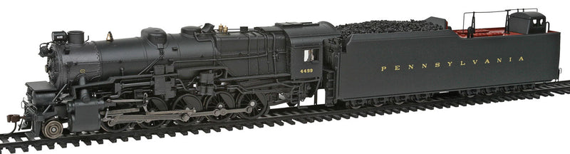 Class I1sa 2-10-0 90F82, Short Tender w/Sound, DCC & Smoke - Paragon3(TM) -- Pennsylvania Railroad #4398 (black, graphite, Tuscan, Modern Headlight)