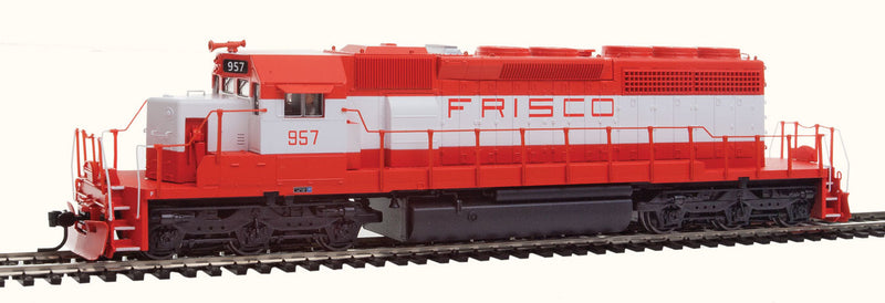 EMD SD40-2 Low-Nose w/Sound & DCC - Paragon3(TM) -- St. Louis-San Francisco #957 (red, white, Frisco on Hood)