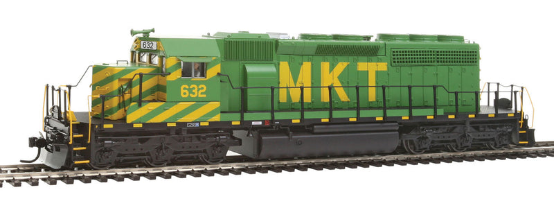 EMD SD40-2 Low-Nose w/Sound & DCC - Paragon3(TM) -- Missouri-Kansas-Texas #632 (green, yellow)