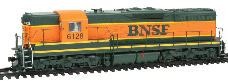 EMD SD9 w/Sound & DCC - Paragon3(TM) -- Burlington Northern Santa Fe #6108 (orange, green)