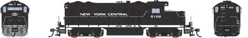 EMD GP20 - Sound and DCC - Paragon4(TM) -- New York Central #6105 (black, white)