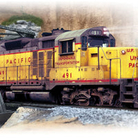 EMD GP20 - Sound and DCC - Paragon4(TM) -- Union Pacific #491 (Armour Yellow, gray)