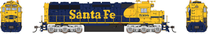 EMD SD45 Low-Nose w/Sound & DCC - Paragon4(TM) -- Santa Fe #5398 (Warbonnet; blue, yellow)
