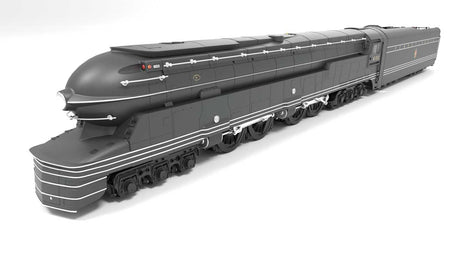 Class S1 6-4-4-6 Duplex - Sound and DCC - Brass Hybrid Paragon4(R) -- Pennsylvania Railroad #6100 (gray)-1