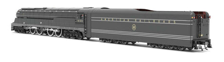 Class S1 6-4-4-6 Duplex - Sound and DCC - Brass Hybrid Paragon4(R) -- American Railroads #6100 (1939 World's Fair Scheme, gray)-2