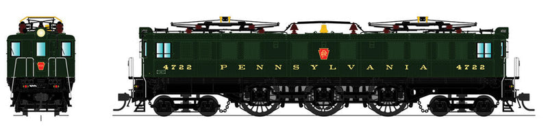 Class P5a Boxcab Freight Type w/Sound & DCC - Paragon3 -- Pennsylvania Railroad #4706 (Brunswick Green, Buff Coved Roman Lettering)