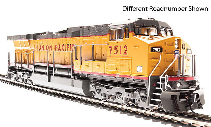 GE AC6000 w/Sound, DCC & Smoke - Paragon3 -- Union Pacific #7509 (Armour Yellow, gray, red)