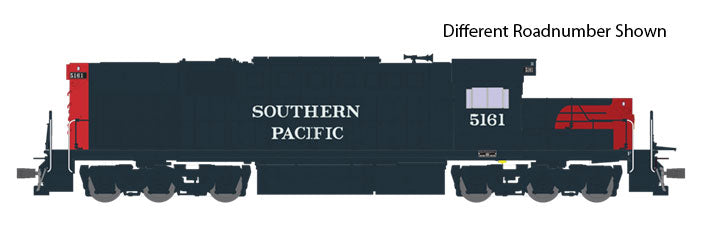 Alco RSD15 Low Nose w/Sound & DCC - Paragon3(TM) -- Southern Pacific #5162 (gray, red)