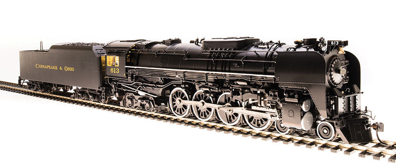 Class J3a 4-8-4 w/Sound, DCC & Smoke - Paragon3 Hybrid -- Chesapeake & Ohio #613 (In-Service Scheme w/Smoke Deflectors)