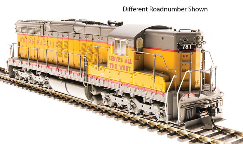 EMD SD7 w/Sound & DCC - Paragon3(TM) -- Union Pacific #778 (Armour Yellow, gray, Road of the Streamliners Slogan)