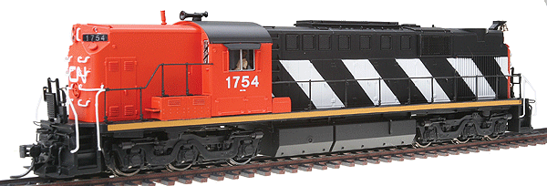 Alco RSD15 High Hood w/Sound - Standard DC - Blue Line(TM) -- Canadian National #1754