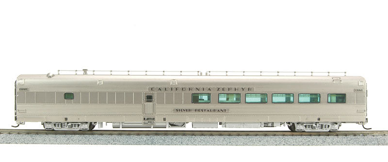 Paragon(TM) Series "California Zephyr" 48-Seat Diner - Assembled, Lighted -- Denver & Rio Grande Western #1115 "Silver Banquet"
