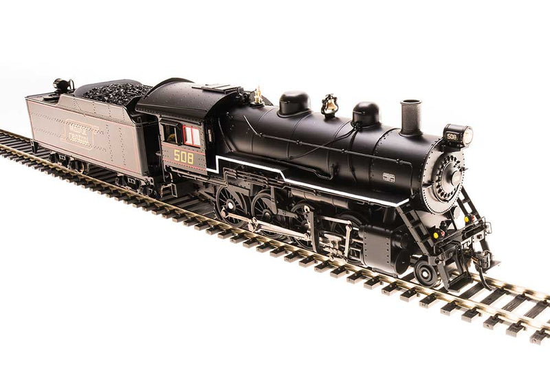 2-8-0 Consolidation - Sound and DCC - Paragon3 -- Maine Central 516 (black, graphite, red, yellow)