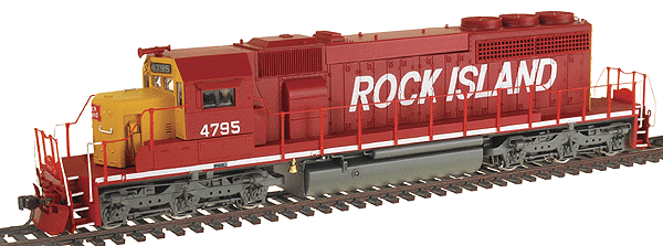 Paragon(TM) Series Diesel EMD SD40-2 - Powered - No Dynamic Brake -- Rock Island #4795