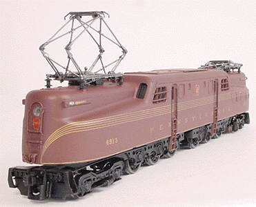 Paragon(TM) Series Electric GG1 Powered w/Sound & DCC - Limited Run -- Pennsylvania (Tuscan Red, "Buff" broad stripe, 16" Roman lettering)