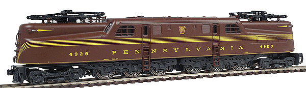 Paragon(TM) Series Electric GG1 Powered w/Sound & DCC - Limited Run -- Pennsylvania (Tuscan Red, Buff 5-stripe, Clarendon lettering)