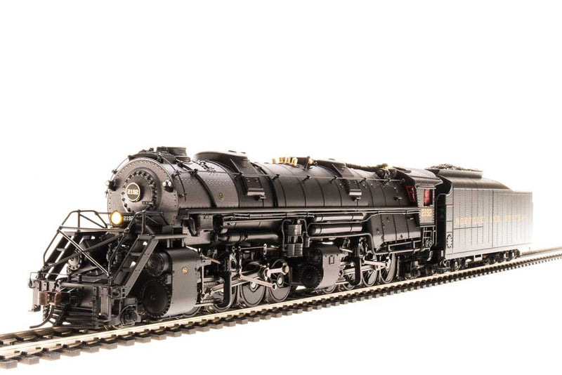 Class Y6b 2-8-8-2, 22I Tender, Sound and DCC - Paragon3(TM) -- Painted, Unlettered (black, graphite)