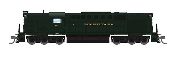 Alco RSD15 - Sound and DCC - Paragon4(TM) -- Pennsylvania Railroad #8611 (As-Delivered, Brunswick Green)