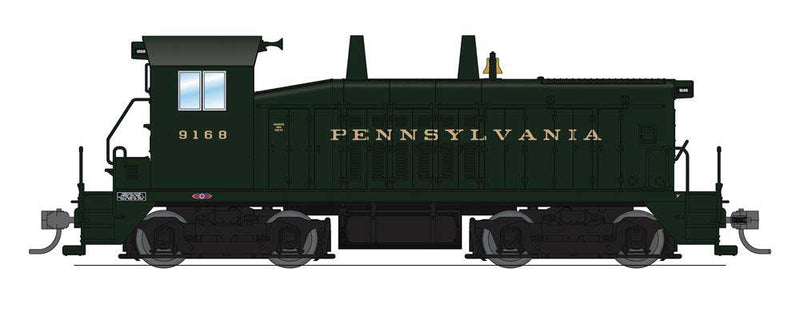 EMD NW2 - Sound and DCC - Paragon4(TM) -- Pennsylvania Railroad 9168 (Brunswick Green)