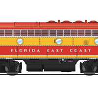 EMD F3 A-Unpowered B Set - Sound and DCC - Paragon4 -- Florida East Coast 503, 552 (red, yellow)