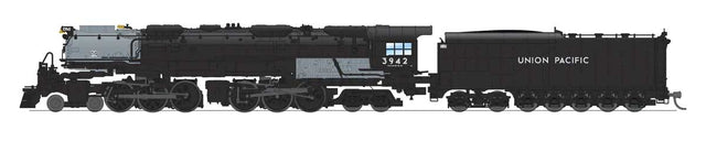 4-6-6-4 Challenger Late Version - Sound, DCC and Smoke - Paragon4(TM) -- Union Pacific #3954 (Coal Tender, black, graphite)-1