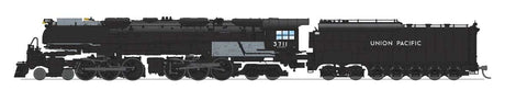 4-6-6-4 Challenger Late Version - Sound, DCC and Smoke - Paragon4(TM) -- Union Pacific #3714 (Oil Tender, Smoke Deflectors, black, graphite)-1