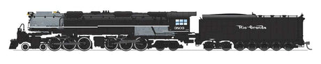 4-6-6-4 Challenger Late Version - Sound, DCC and Smoke - Paragon4(TM) -- Denver & Rio Grande Western #3803 (Coal Tender; black, graphite)-1