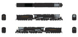 4-6-6-4 Challenger Late Version - Sound, DCC and Smoke - Paragon4(TM) -- Clinchfield #674 (Coal Tender; black, graphite)-2